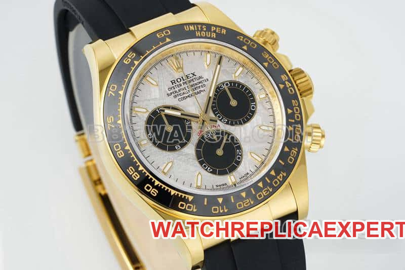 APS factory RolexDaytonatop-tier 1:1super meteorite plateyellow gold126518front live photo