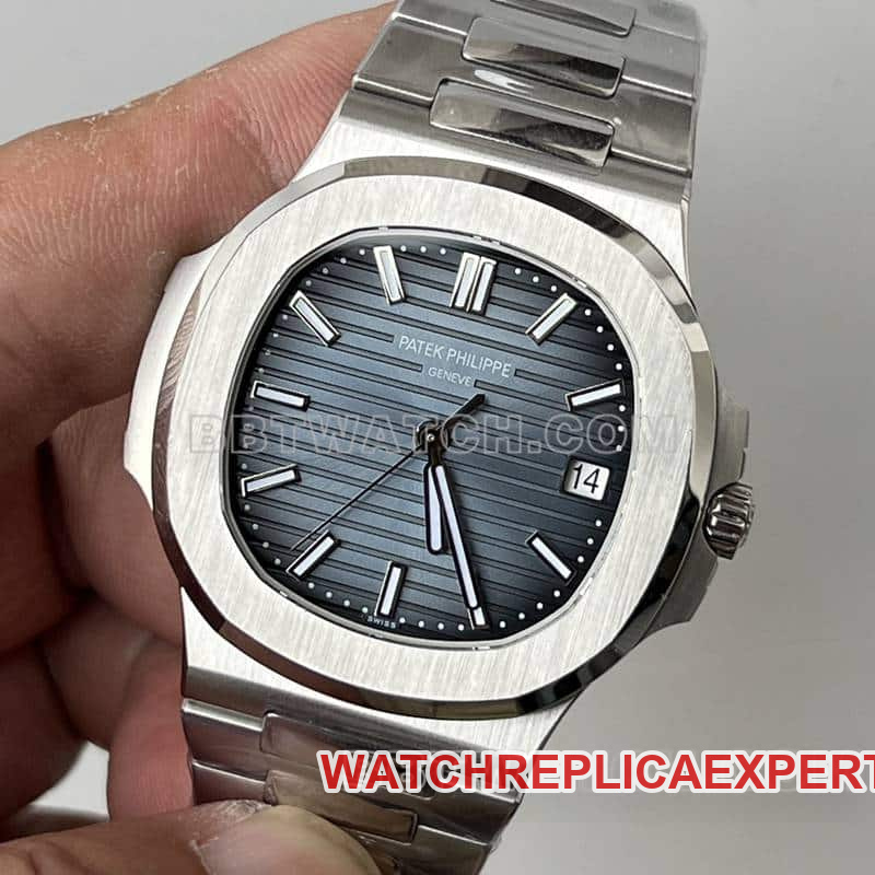 3K FactoryPatek Philippe sporty elegant 1:1super cloneblue dialNautilus5811front live photo