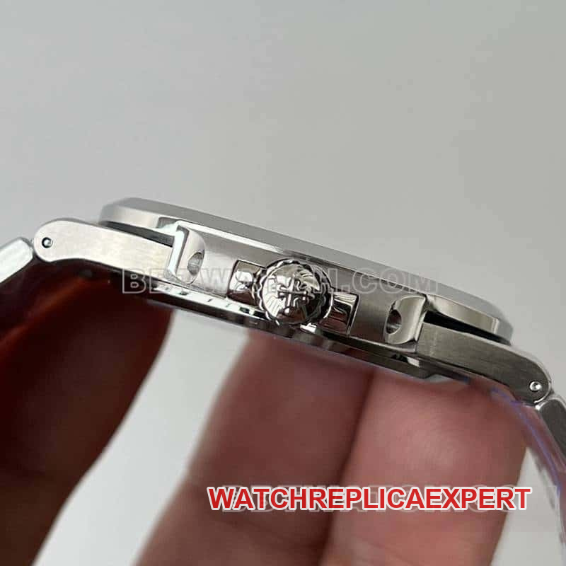 3K FactoryPatek Philippe sporty elegant 1:1super cloneblue dialNautilus5811side live photo