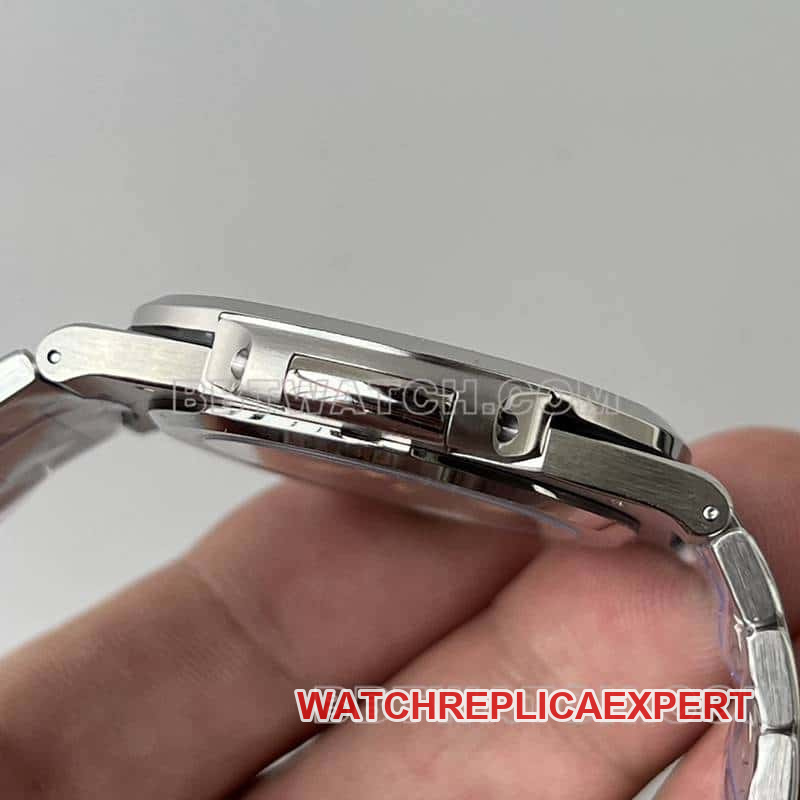 3K FactoryPatek Philippe sporty elegant 1:1super cloneblue dialNautilus5811side live photo