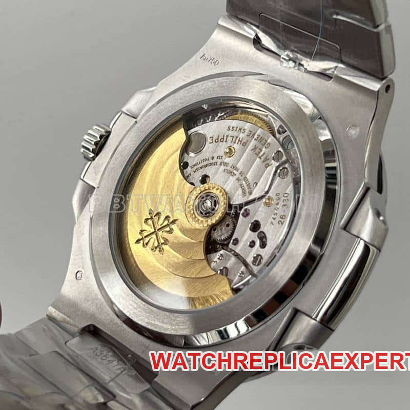 3K FactoryPatek Philippe sporty elegant 1:1super cloneblue dialNautilus5811caseback live photo