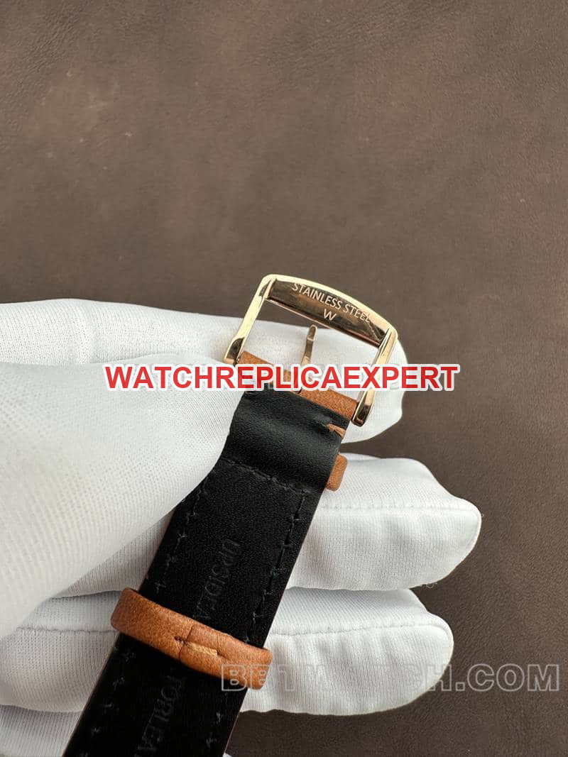 AF FactoryLongines Concas super clonegreen dialrose goldleather strap clasplive photos