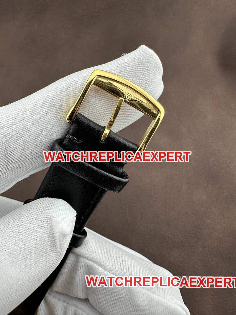 AF FactoryLongines Concas 1:1super gradient red plate yellow goldleather strap model clasplive photos