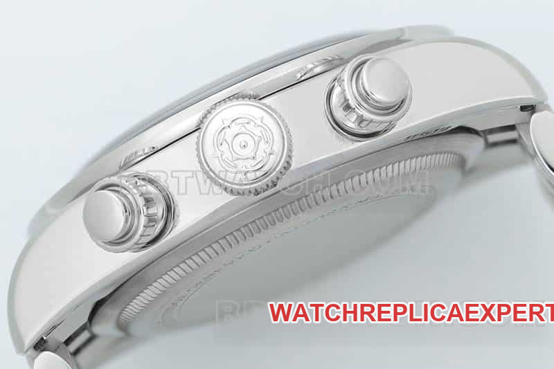 ZF factory Tudor Biwan top black plate chronograph steel belt model M79360 side real picture