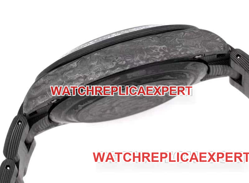 TW factory Rolex Daytonatop-tier 1:1high-quality carbon fiber hollow plate black steel bracelet side live photo