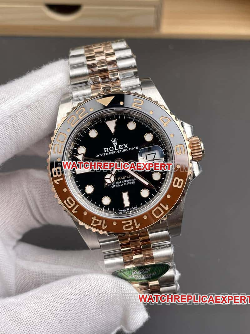 ARF FactoryRolexGMT-Master1:1super root beer circle126711front live photo