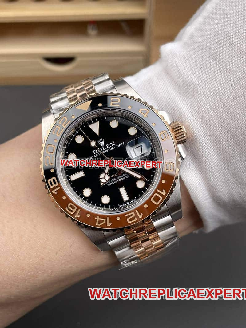 ARF FactoryRolexGMT-Master1:1super root beer circle126711front live photo