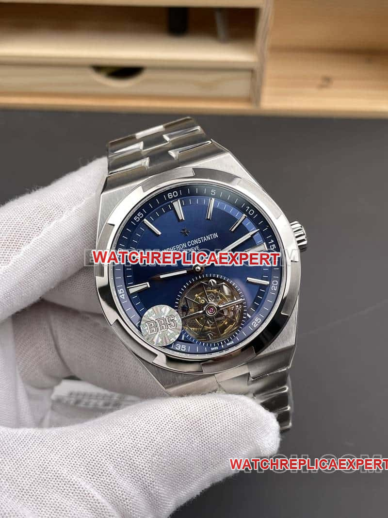 BBS factory Vacheron Constantin top-tier 1:1super cloneblue dialtourbillon6000Vfront live photo