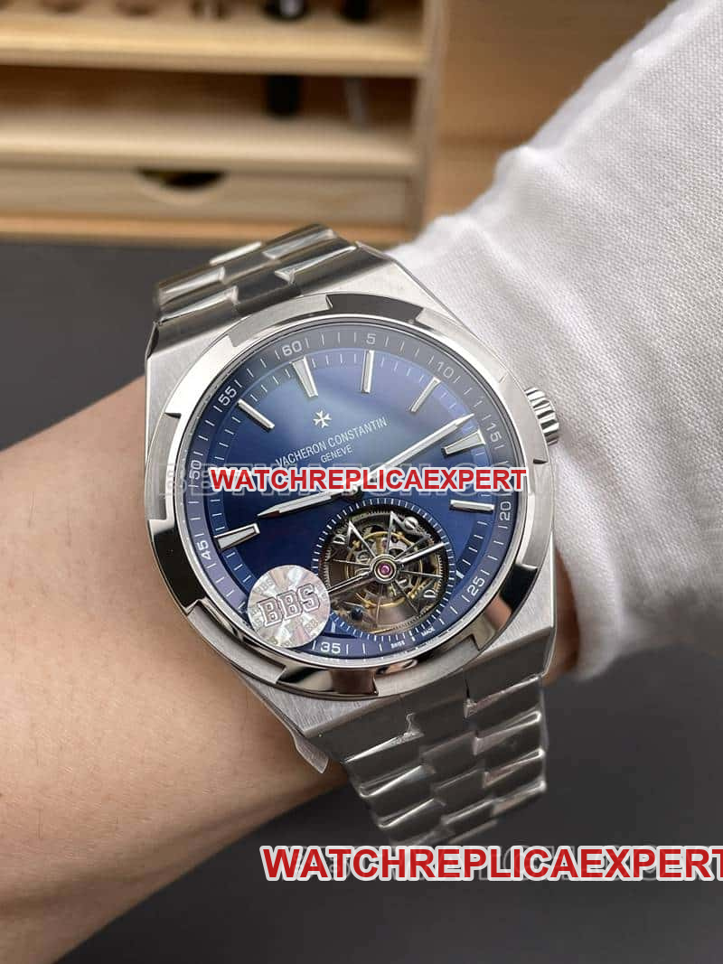 BBS factory Vacheron Constantin top-tier 1:1super cloneblue dialtourbillon6000Vfront live photo