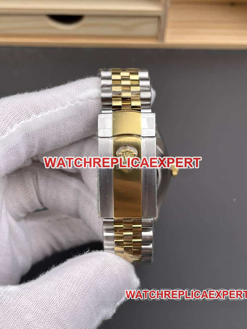 ARF FactoryRolex log top-tier gold disc gold 41mmsteel bracelet model 126333braceletlive photos