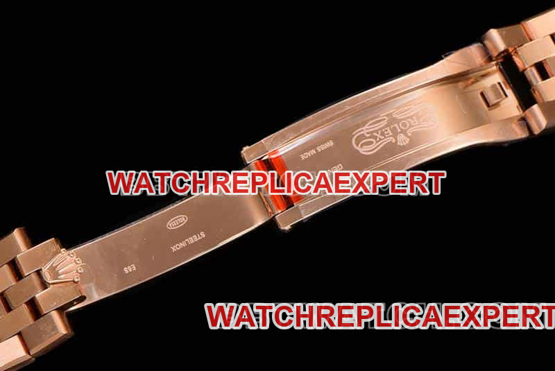 ES factory Rolex land type 1:1top-tier replicarose goldwhite dialdiamond bezel127285clasplive photos
