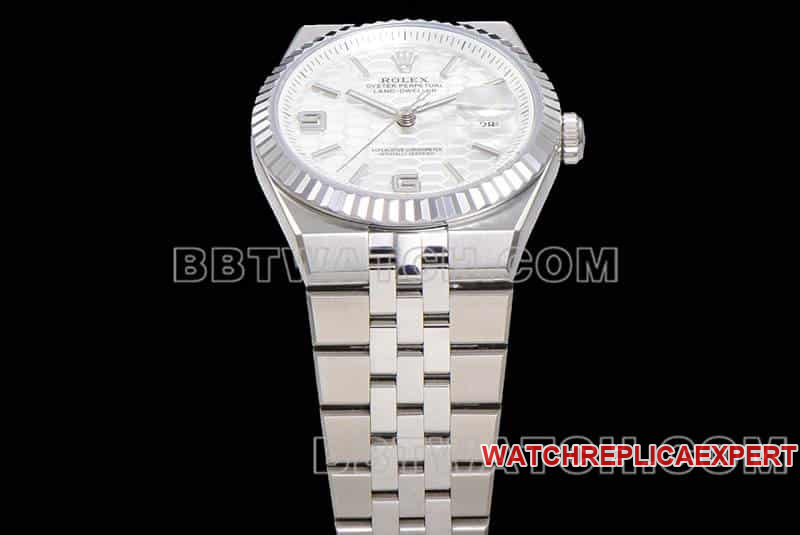 ES factory Rolex land type top-tier 1:1super clonewhite dial127234front live photo