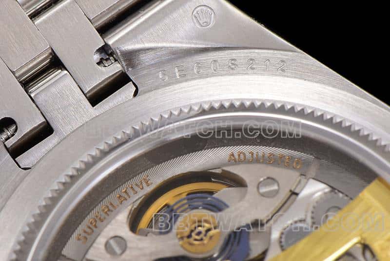 ES factory Rolex land type top-tier 1:1super clonewhite dial127234caseback live photo