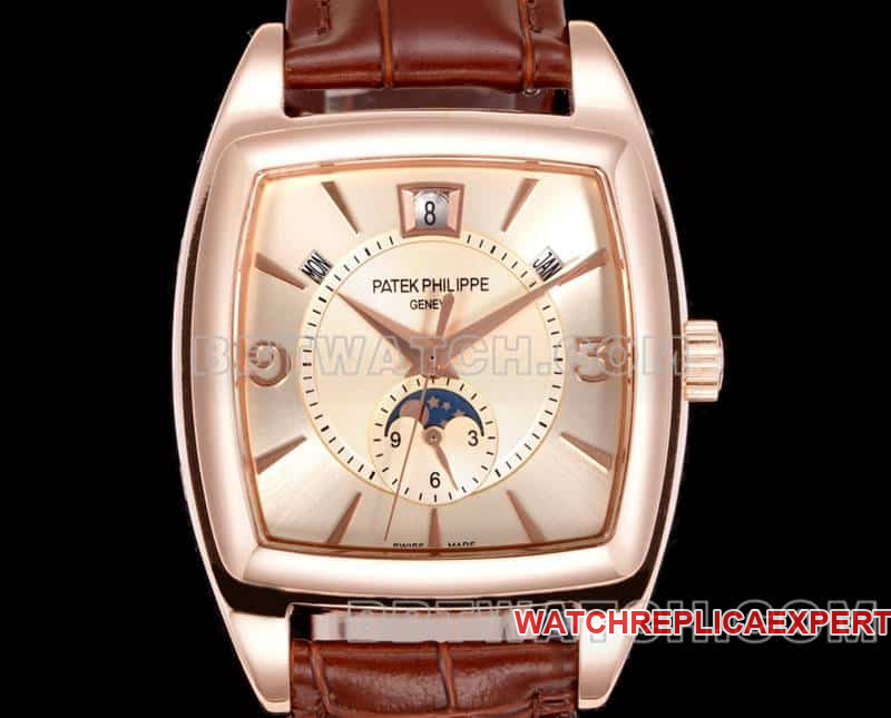 TW factory Patek Philippe complicated function timepiece 1:1top-tier silver white dialrose gold5135front live photo