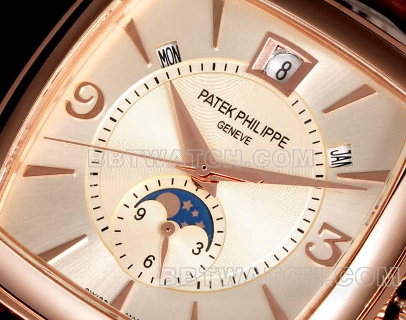 TW factory Patek Philippe complicated function timepiece 1:1top-tier silver white dialrose gold5135front live photo