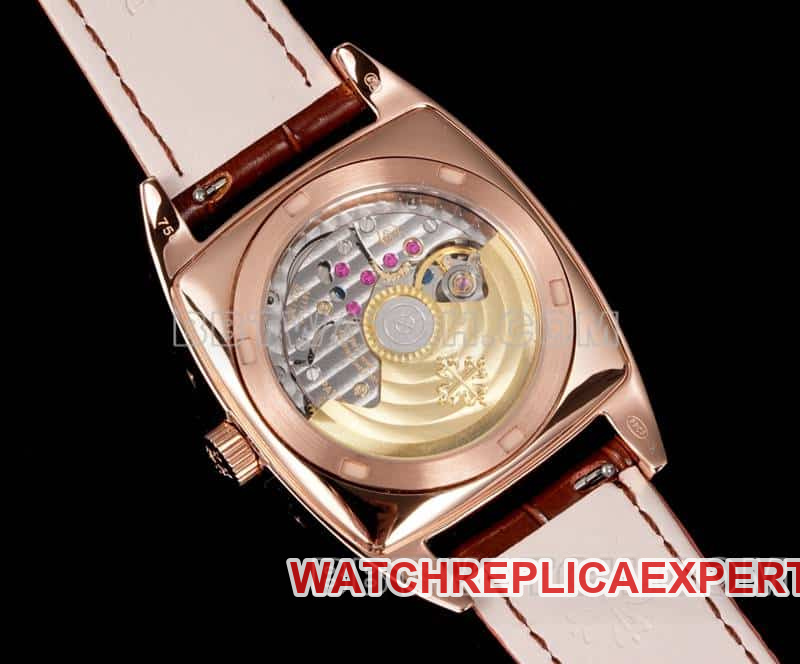 TW factory Patek Philippe complicated function timepiece 1:1top-tier silver white dialrose gold5135caseback live photo