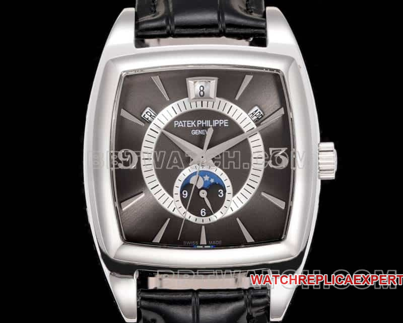 TW factory Patek Philippe complicated timepiece top-tier 1:1super dark gray plate 5135front live photo