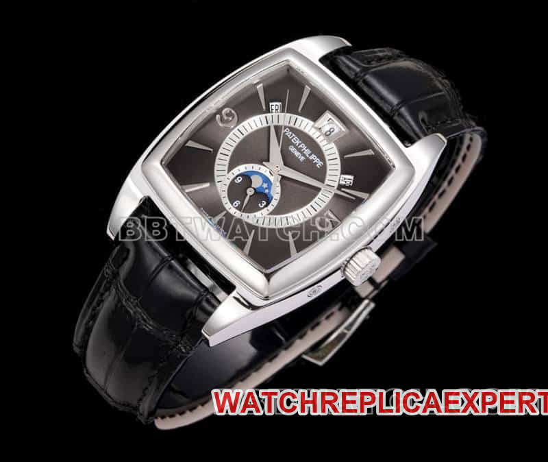 TW factory Patek Philippe complicated timepiece top-tier 1:1super dark gray plate 5135front live photo
