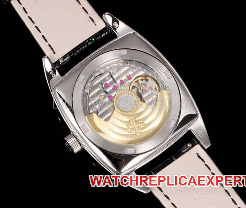 TW factory Patek Philippe complex function timepiece top-tier dark gray plate leather strap model 5135caseback live photo