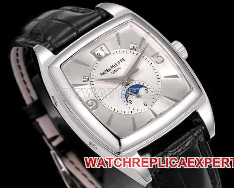 TW factory Patek Philippe complication timepiece 1:1super silver gray plate 5135front live photo