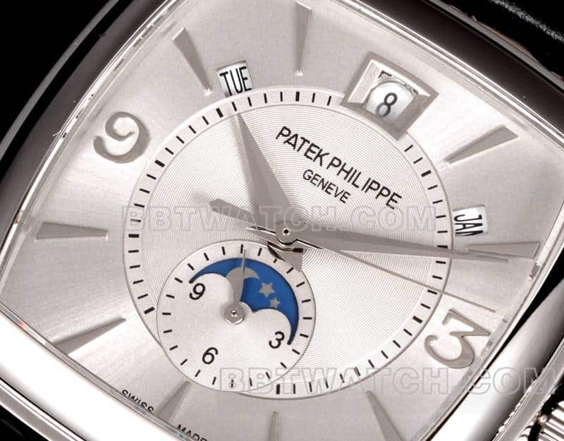 TW factory Patek Philippe complication timepiece 1:1super silver gray plate 5135front live photo