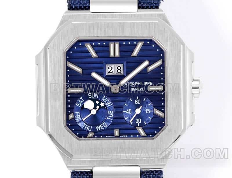 3K FactoryPatek PhilippeCUBITUS1:1super cloneblue dial5822front live photo