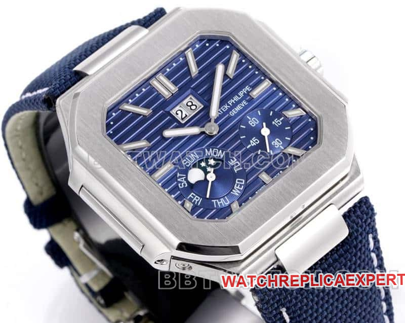 3K FactoryPatek PhilippeCUBITUS1:1super cloneblue dial5822front live photo