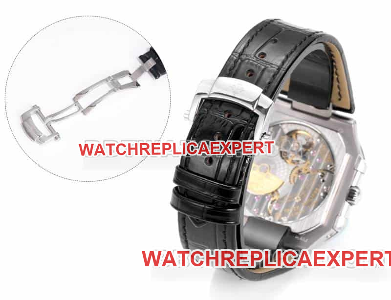 3K FactoryPatek PhilippeCUBITUSsuper cloneblack dialleather strap style 5822braceletlive photos
