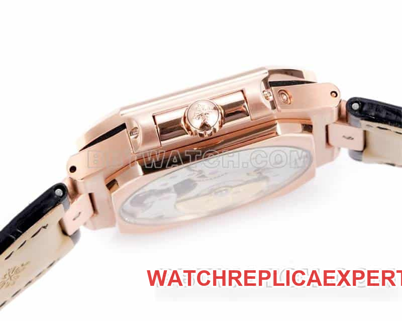 3K FactoryPatek PhilippeCUBITUStop-tier 1:1high-quality replicagreen dialrose gold5822side live photo