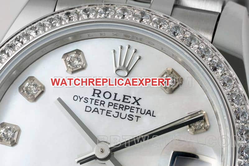 ARF FactoryRolex log top-tier 1:1high-quality diamond bezel31mm five-grid chain link278384front live photo