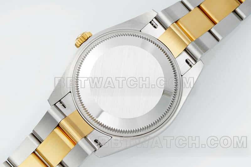 ARF FactoryRolex log 1:1super cloneblack dial31mm gold three-lattice chain link278273front live photocaseback live photo