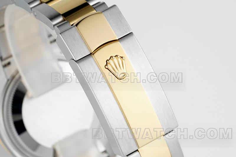 ARF FactoryRolex log 1:1super cloneblack dial31mm gold three-lattice chain link278273front live photobraceletlive photos