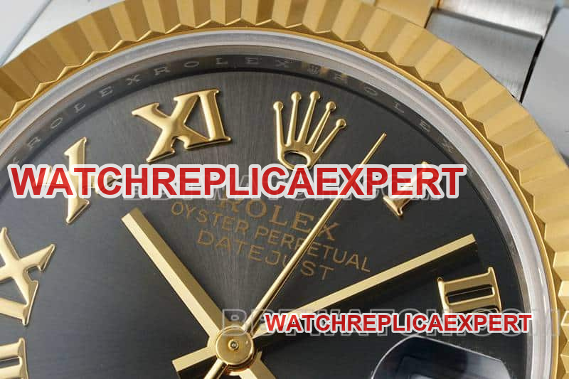 ARF FactoryRolex log top-tier 1:1super cloneblack dial31mm gold five grid link 278273