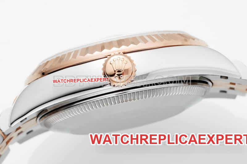 ARF FactoryRolex log 1:1super purple plate 31mm gold five-lattice chain link 278271side live photo