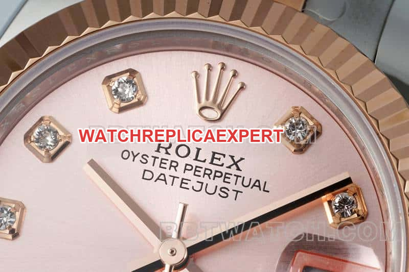 ARF FactoryRolex log top-tier 1:1high-quality replicarose gold disc 31mm gold three-lattice chain link 278271front live photo