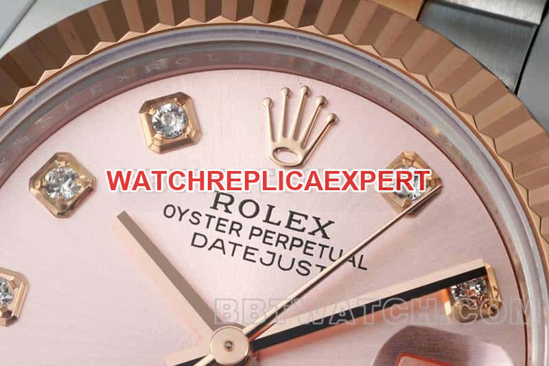 ARF FactoryRolex log top-tier 1:1super clonerose gold plate 31mm gold five-grid chain link 278271front live photo