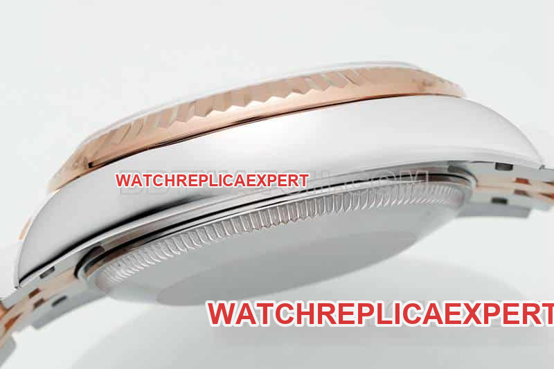 ARF FactoryRolex log top-tier 1:1super clonerose gold plate 31mm gold five-grid chain link 278271side live photo