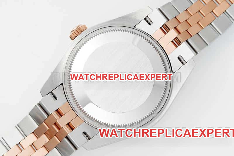 ARF FactoryRolex log top-tier 1:1super clonerose gold plate 31mm gold five-grid chain link 278271caseback live photo
