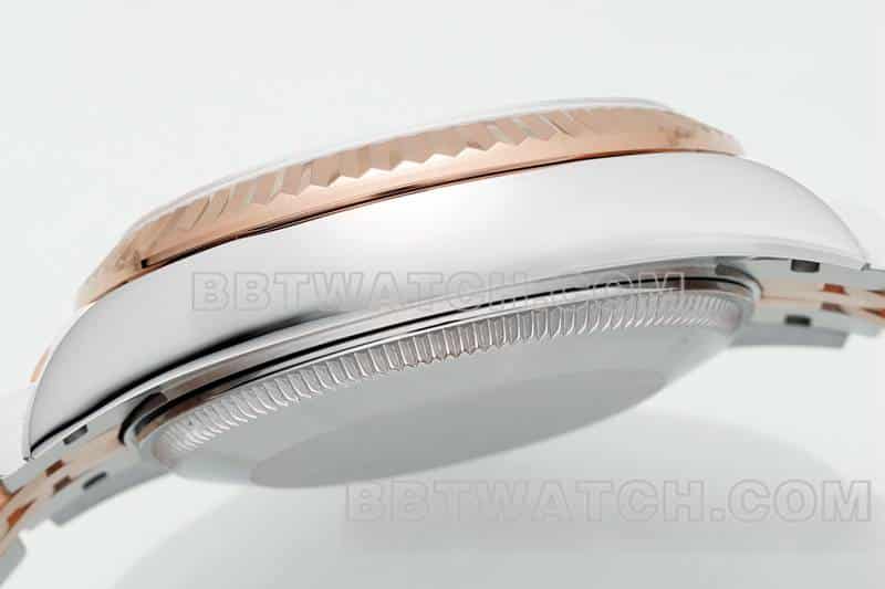 ARF FactoryRolex log 1:1super brown disk 31mm gold five-lattice chain link 278271side live photo