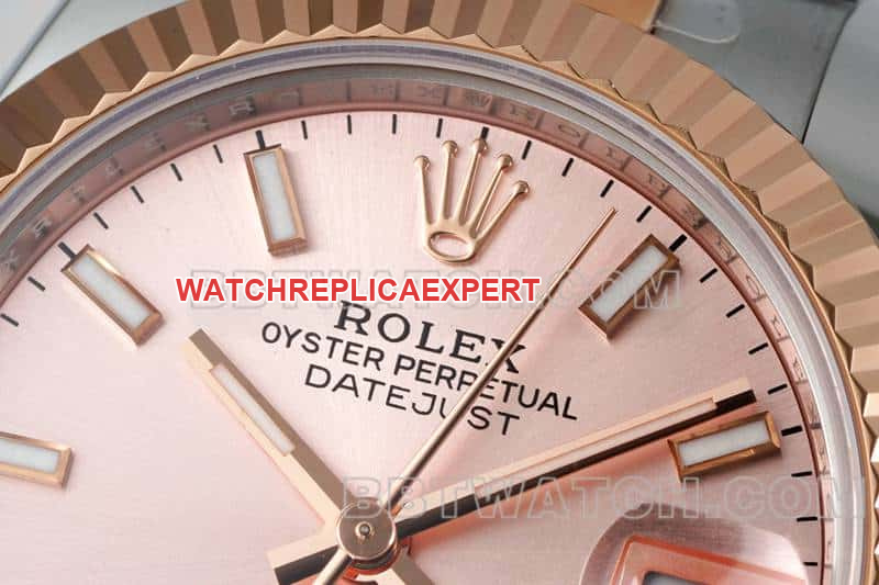 ARF FactoryRolex log top-tier 1:1super clonerose gold disc 31mm gold three-lattice chain link 278271front live photo