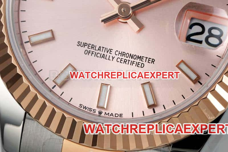 ARF FactoryRolex log top-tier 1:1super clonerose gold disc 31mm gold three-lattice chain link 278271front live photo