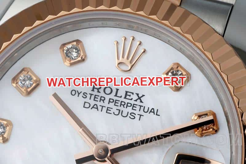 ARF FactoryRolex log top-tier Fritillaria plate 31mm gold five-lattice chain link 278271front live photo