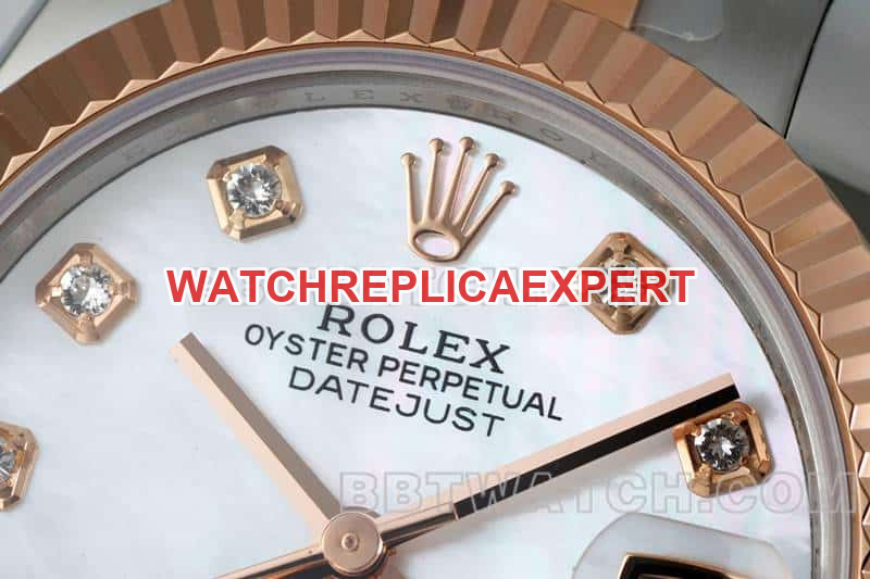ARF factory Rolex Logbook one to one super A high imitation mother-of-pearl disk 31mm intermediate gold three-compartment links 278271 front actual photo