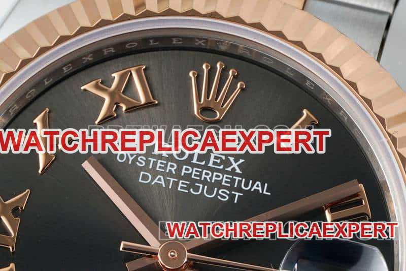 ARF FactoryRolex log super cloneblack dial31mm gold five-lattice chain link 278271front live photo