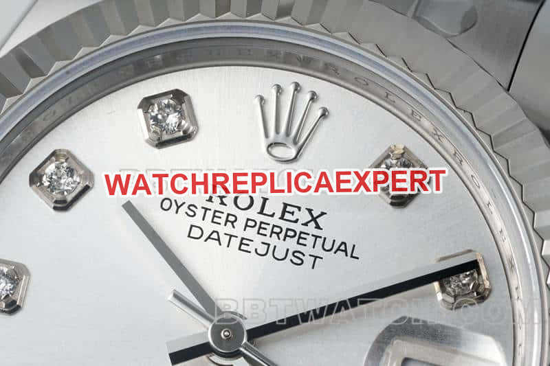 ARF FactoryRolex log top-tier replicasilver dial31mm three grid link 278274front live photo