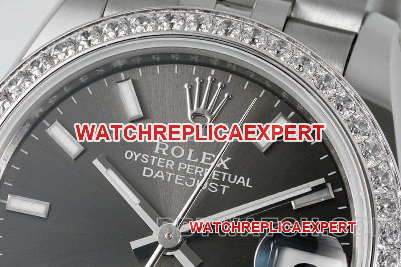 ARF FactoryRolex log 1:1super cloneblack dialdiamond bezel31mm five grid link 278289front live photo