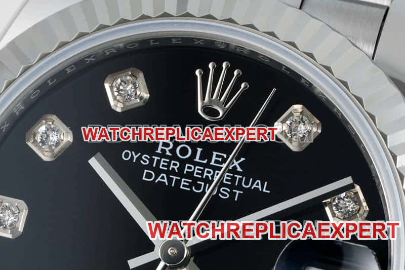 ARF FactoryRolex log 1:1top-tier replicablack dial31mm five grid link278274front live photo