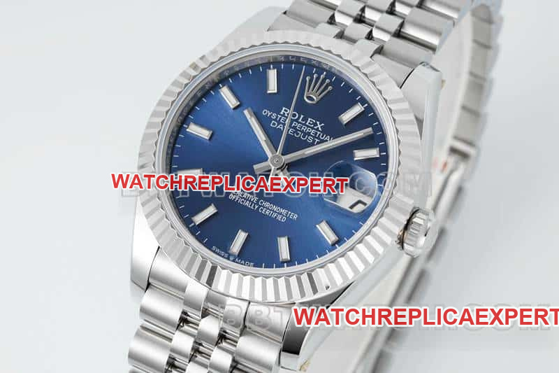 ARF FactoryRolex log top-tier 1:1super cloneblue dial31mm five grid link 278274front live photo