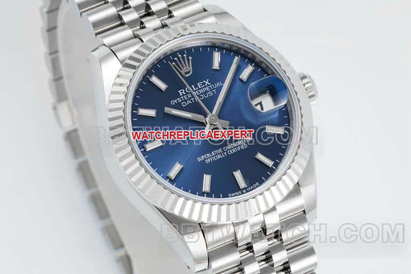 ARF FactoryRolex log top-tier 1:1super cloneblue dial31mm five grid link 278274front live photo