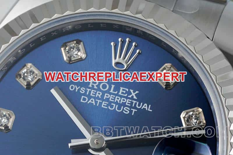 ARF FactoryRolex log 1:1super cloneblue dial31mm three grid link 278274front live photo